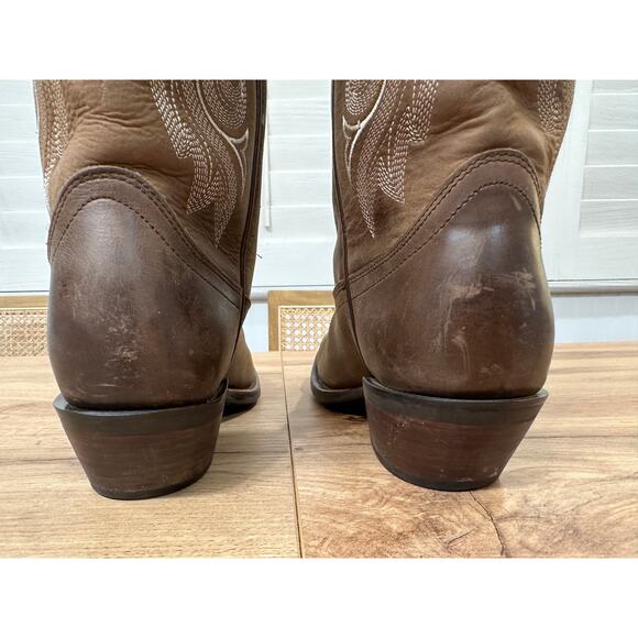 Idyllwind Lawless Western Performance Boots Brown Leather Size 6.5 Lightly Worn - Picture 14 of 16
